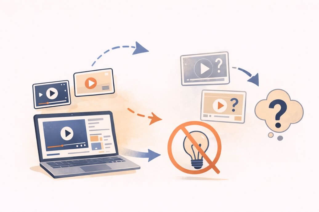 Почему идеи для видео без насмотренности не работают