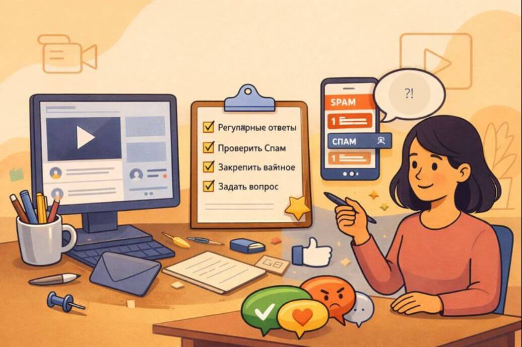 Работа с комментариями