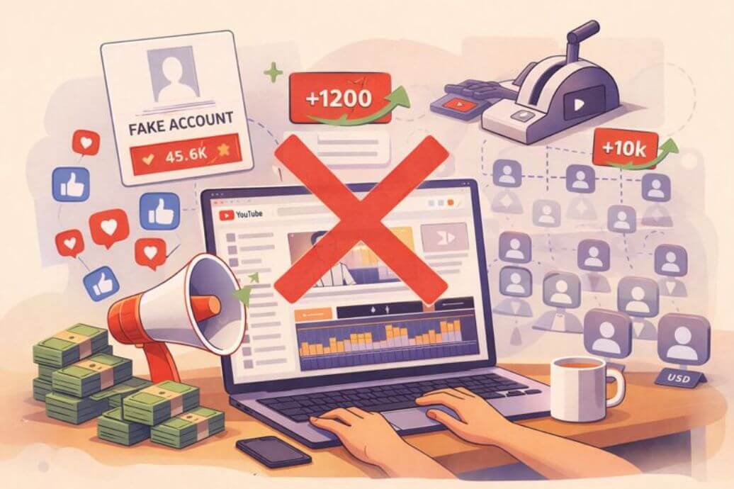 Манипуляции с подписчиками и ботами 